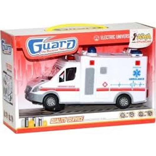 CTOY--89-501A IŞIKLI VE SESLİ PİLLİ AMBULANS