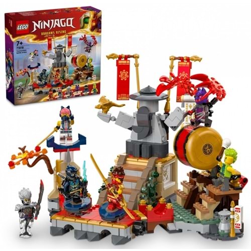 LEGO 71818 Ninjago TurnuvaSavaş Arenası 659 parça +7 yaş
