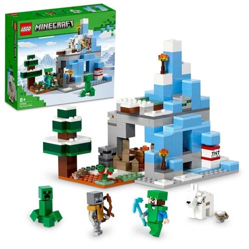 LEGO 21243 Minecraft DonmuşTepeler304parça+8yaş