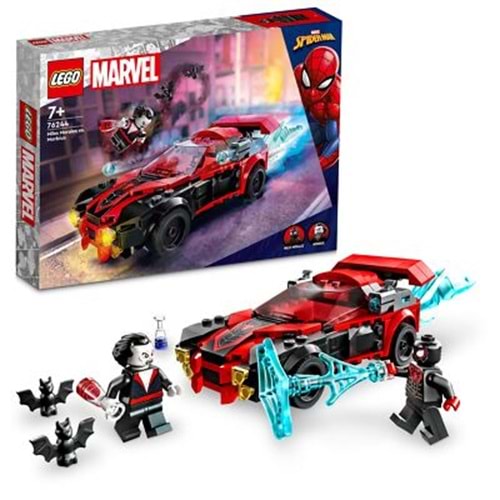 LEGO 76244 Marvel Miles Morales Morbiusa Karşı 220 parça+7yaş