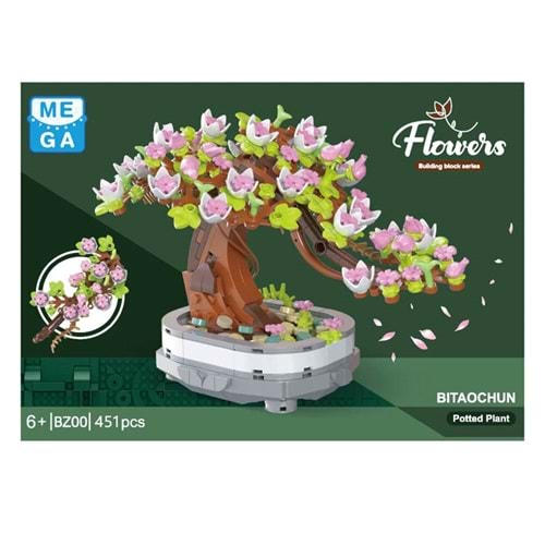 MEGA BIG0BZ00 BLOK ÇİÇEK 451 PARÇA