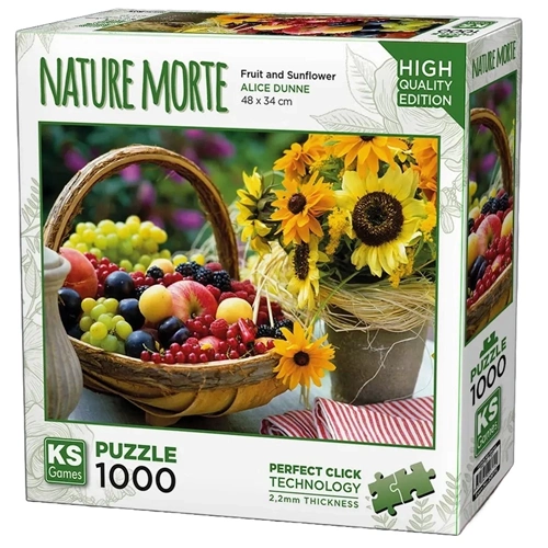 KS 20775 1000 PRÇ Fruit and Sunflower 48X68