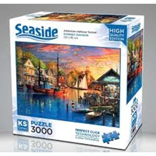 KS 23023 3000 PÇS American Harbour Sunset