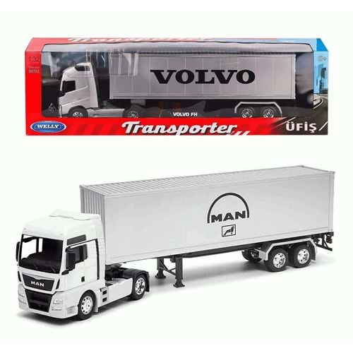 KARSAN 32651 WELLY 1:32 DIE CAST MAN TGX TRACTOR