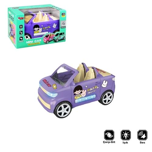 VARDEM ZR169-2 KUT.ISIKLI, MUZIKLI, CARP DON RENKLI ARABA