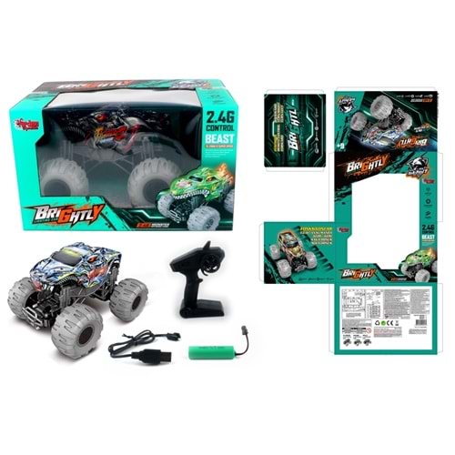 VARDEM RQ3045-46-47UK FF SARJLI 2.4G ISIKLI OFF-ROAD CANAVARARABA