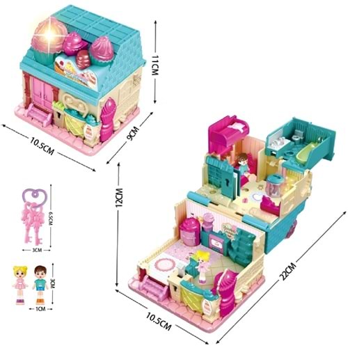 VARDEM QF2910-11-12-13-14-15ISIKLI MUZIKLI AKS. EV SERISI ACILIPKATLANIR