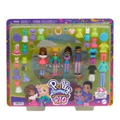 MATTEL HWP23 Polly PocketAdventures in Rio Moda OyunPaketi