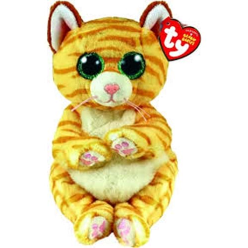 MEGA 150079TY40550 Mango - Sarı Çizgili Kedi 15 cm.