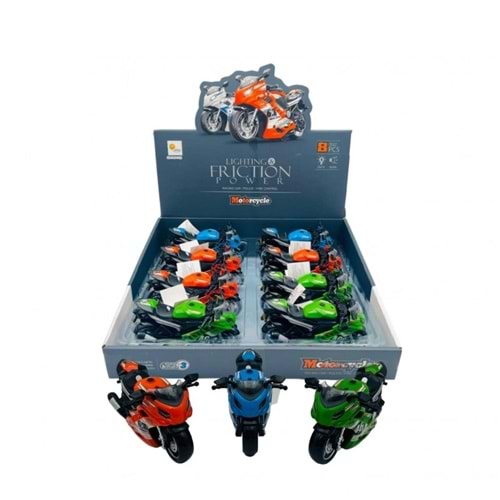 DMN 7738 SÜRTMELİ IŞIKLI SESLİ MOTOR