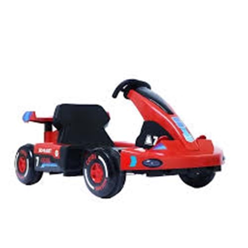 FURKAN 60027 COOL MOOTORS 12VGO-KART AKÜLÜ ARABA KIRMIZI