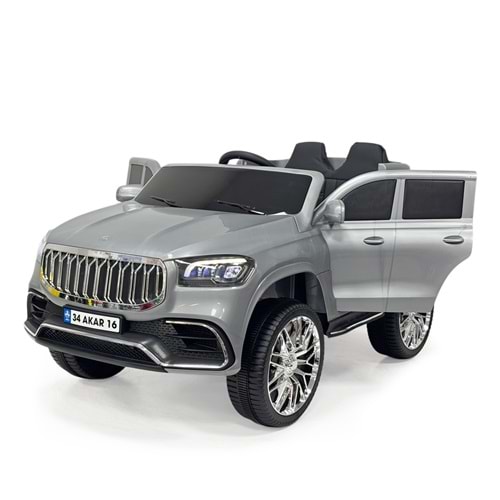 AKAR 97084 ATA KUMANDALI AKÜLÜ ARABA GRİ 12V