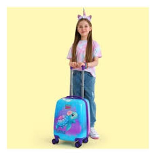 CORAL 16731 MİNİ VALİZ(DESENLİ)