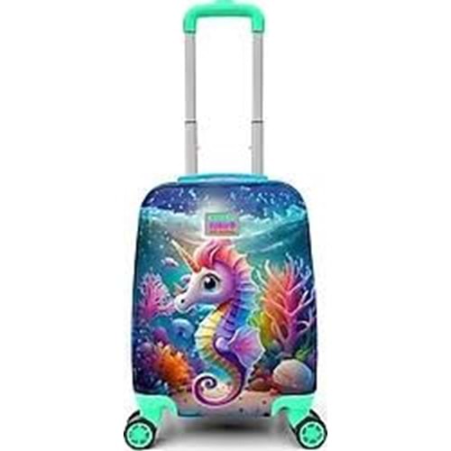 CORAL 16358 MİNİ VALİZ (DESENLİ)