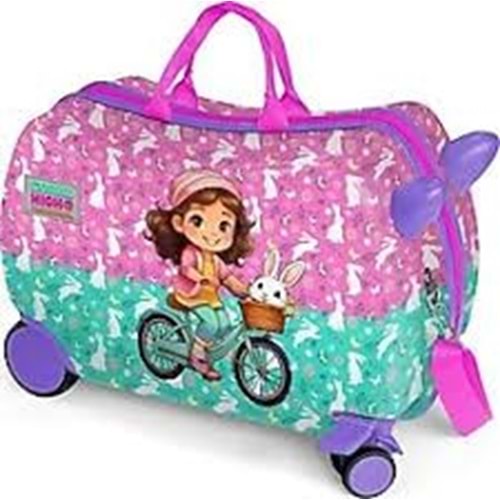 CORAL 16360 MİNİ VALİZ (DESENLİ)