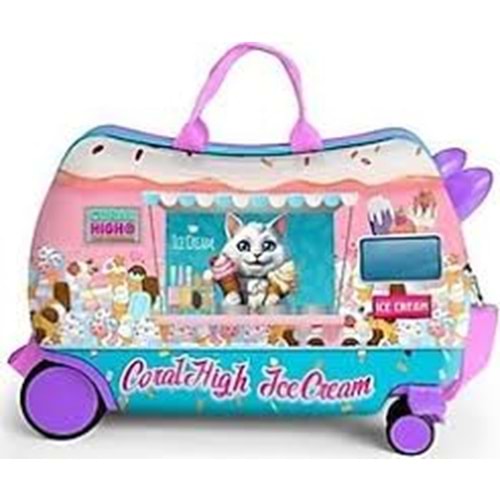 CORAL 16362 MİNİ VALİZ (DESENLİ)