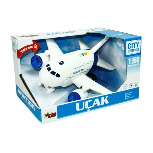 VARDEM WY720A-B 1:160 SURTMELI SESLI ISIKLI UCAK