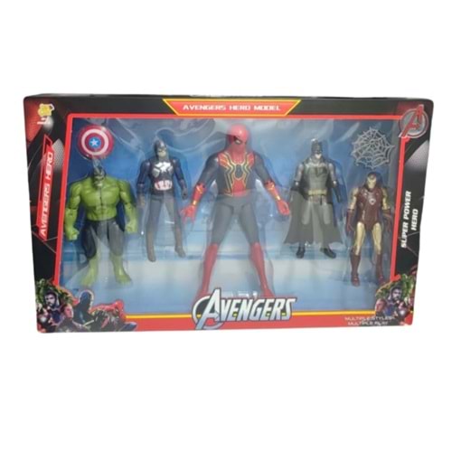 SRT DY1885 5 Lİ POŞETTE AWENGERS SETİ
