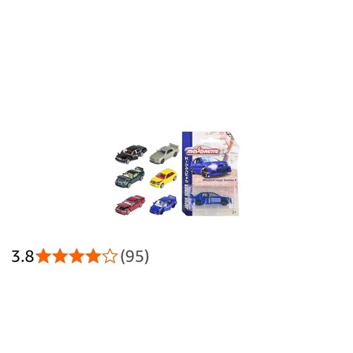 212051030 Majorette Japan Series Deluxe Cars 6-ass