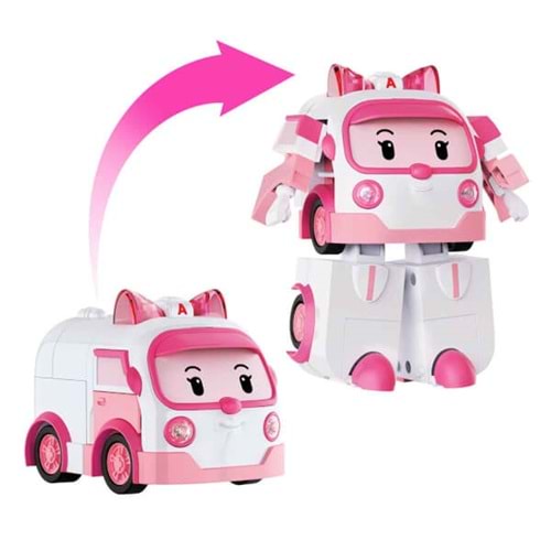 POLI MRT-687 ROBOCAR POLİBÜYÜK TRANSFORMİNG ROBOTAMBER SESLİ VE IŞIKLI