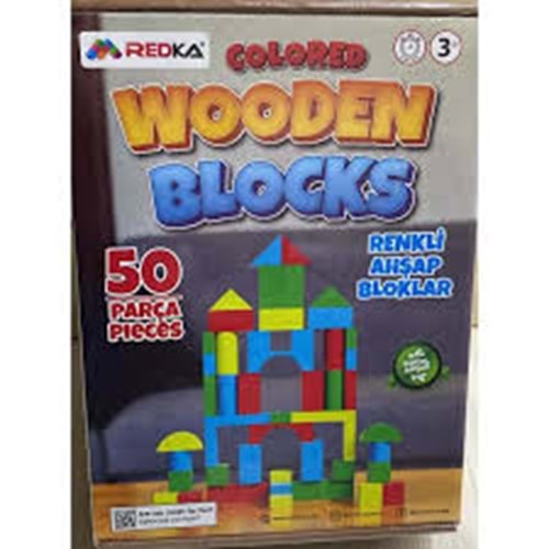 REDKA RD56714 RENKLİ AHŞAP BLOKLAR