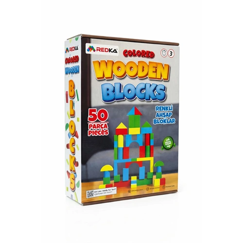 REDKA RD56714 RENKLİ AHŞAP BLOKLAR