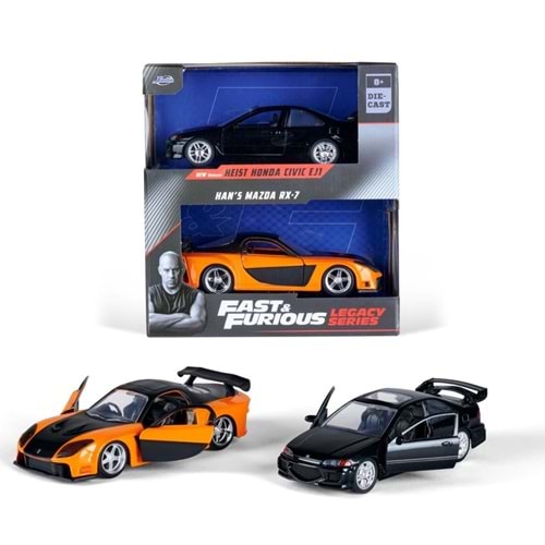 253202011 Jada F&F Legacy Series Twin Pack 1 32 W1