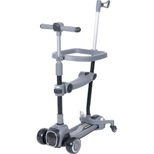 PREGO K602-3 PREGO SMILE SCOOTER GRİ