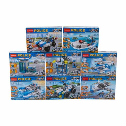 PASİFİK 8609 LEGO SETİ POLİS