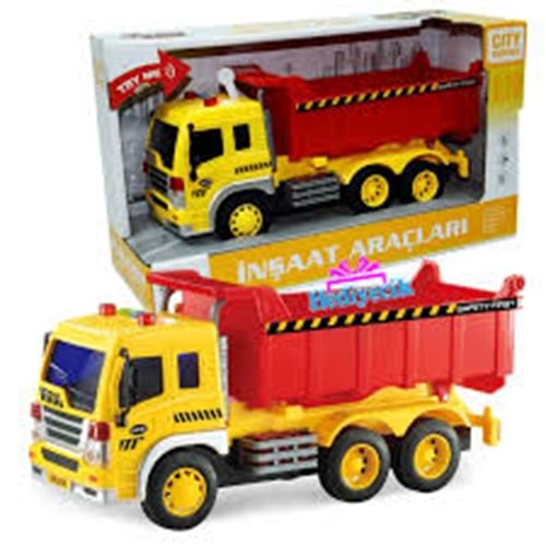 VARDEM WY310B-C-D 1:16 SURTMELI SESLI ISIKLI KAMYON