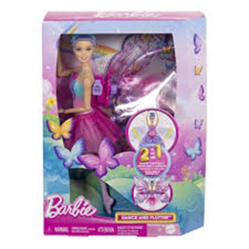 HXJ10 Barbie Kelebek Dansçı Bebek