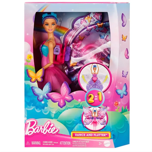 HXJ10 Barbie Kelebek Dansçı Bebek