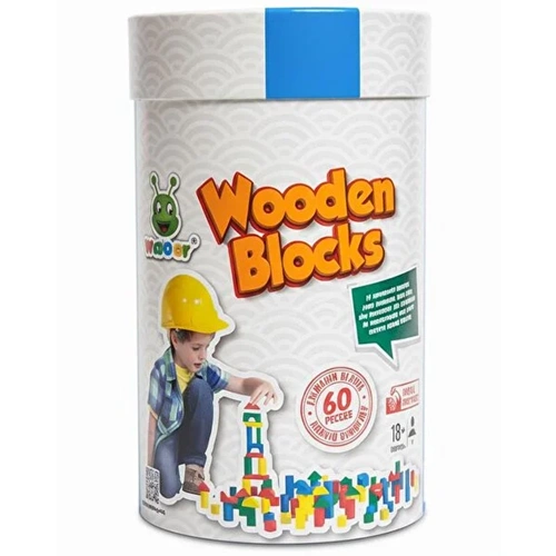 WOODOY KR017 60 PARÇA KÜÇÜK KOVALI BLOKLAR