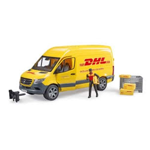 BRUDER R02671 MERCEDES BENZ SPRİNTER DHL KAMYONU + SÜRÜCÜSÜ