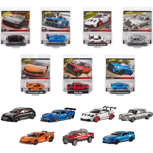 HMD41 Hot Wheels 1:43 Premium Arabalar