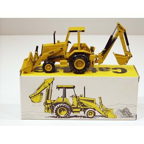 CAT MODEL 1/50 416 BACKHOE LOADER