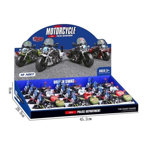 VARDEM JW567-123 SURTMELI GUVENLIK MOTOSIKLETI