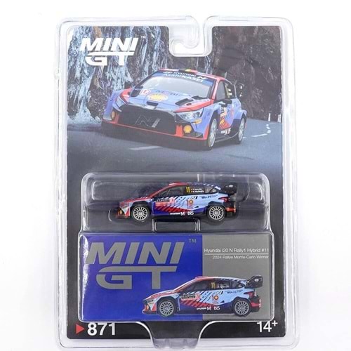 EKN MINI GT 871(BL) HYUNDAİ İ20 RALLY1 HYBRİD #11
