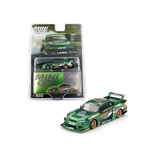 EKN MINI GT 858 (BL) NİSSAN SİLVİA (S15) LB-SUPER SİLHOUETTE