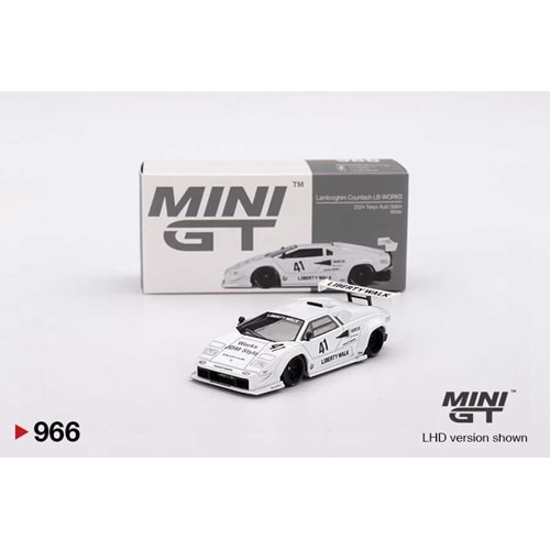 EKN MINI GT 966 (BL) LAMBORGHİNİ COUNTACH LB-WORKS