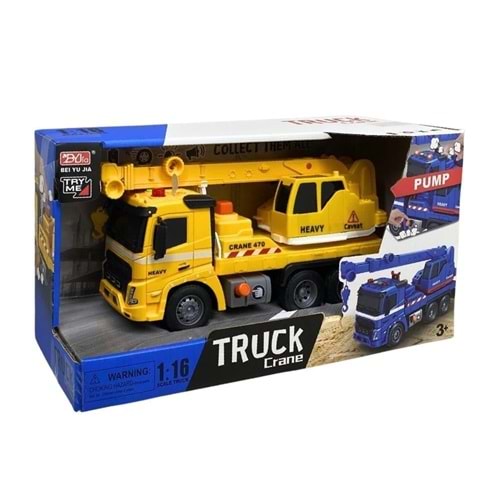 CANALİ İ-A1110-5/A1110 SÜRTMELİ IŞIKLI SESLİ İNŞAAT ARABALARI