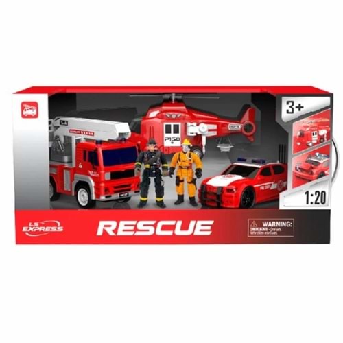 CANALİ İ-WY550-3 SÜRTMELİ SESLİ 3 LÜ İTFAİYE