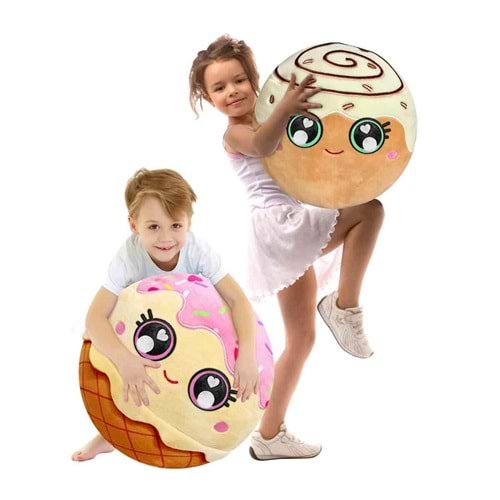 72608 SUN-EOL-PELUŞ BIGGIES FOODIES CINAMMON ROLL