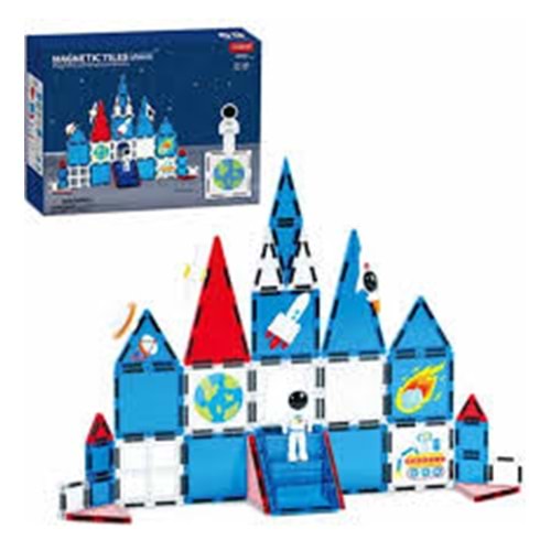 DUDE SH40756 39 PARÇA MAGNET UZAY SERİSİ RENKLİ BLOKLAR