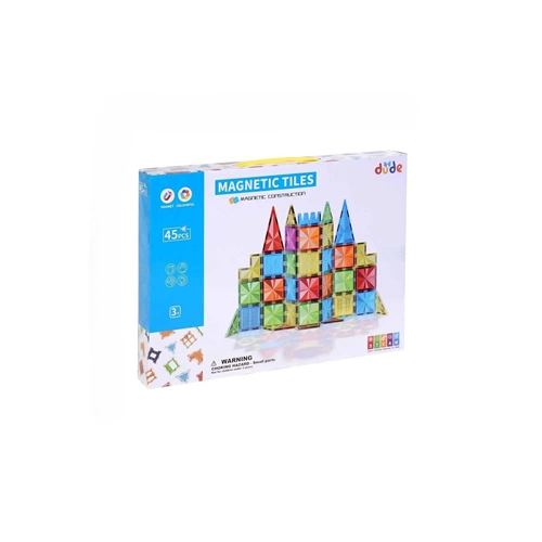 DUDE SH40763 45 PARÇA YILDIZ ELMAS RENKLİ PENCERE MAGNET BLOKLAR