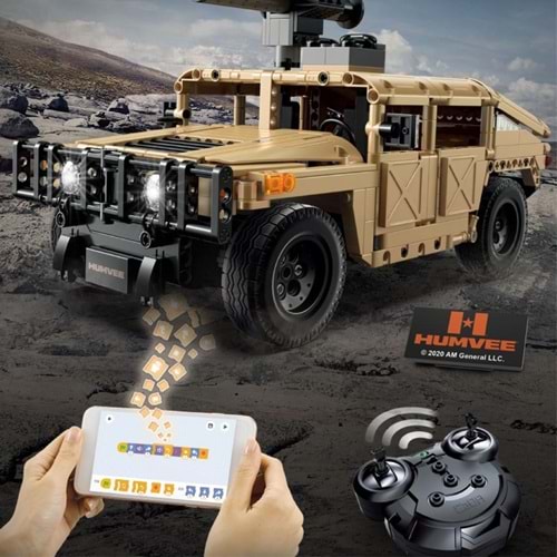 VAGON C5120W CADA HUMVEE 628 PARÇA BLOCK OYUNCAK