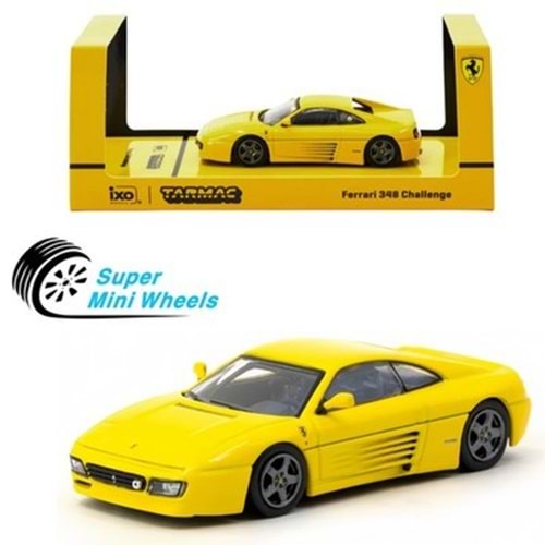 EKNTarmac Works X iXO Models 1/64 Ferrari 348 Challenge Ferrari 348 Challenge