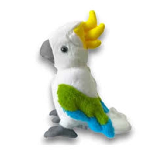 SELAY 1467 KAKADU PAPAĞAN 30 CM BEYAZ