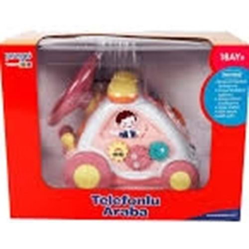 PREGO 2003 TELEFONLU ARABA PEMBE