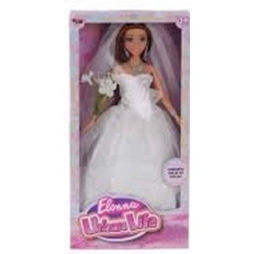 VARDEM WG-661048 KUTULU 29CM GELINLIKLI BEBEK MANKEN BEBEK